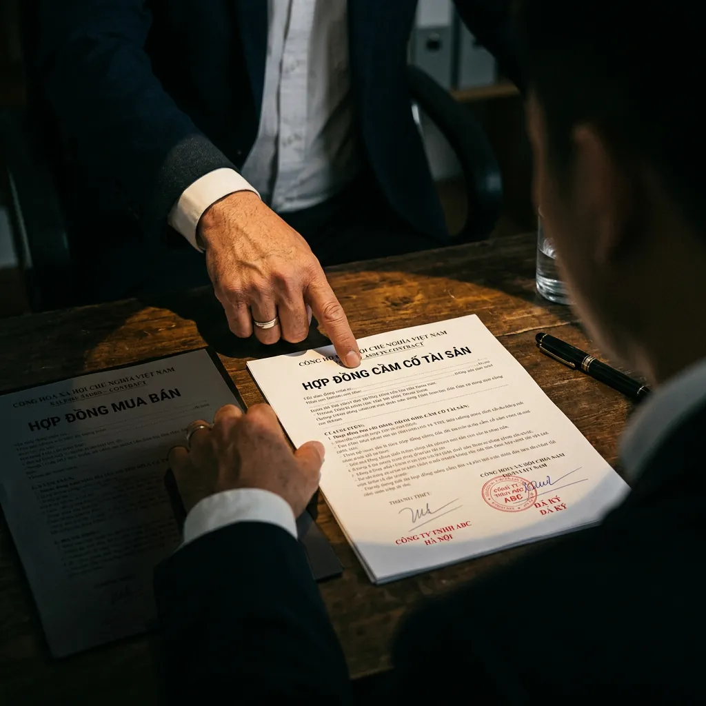 Cảnh báo về việc đọc kỹ hợp đồng, phân biệt rõ 'Hợp đồng cầm cố' và 'Hợp đồng mua bán'.
