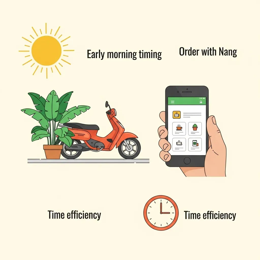 Minh họa các mẹo thực tế khi đi Katinat Đà Nẵng