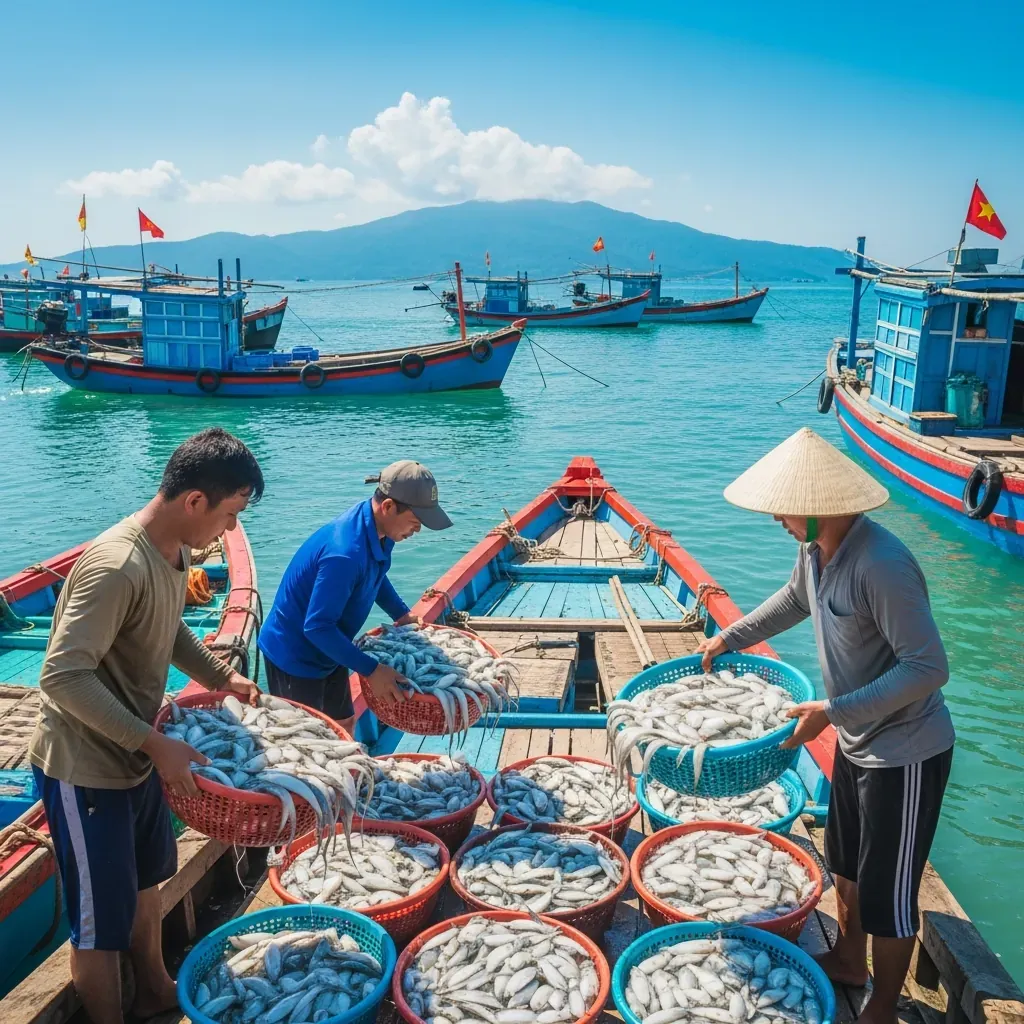 Biển Đà Nẵng mùa khô êm và hải sản tươi dồi dào