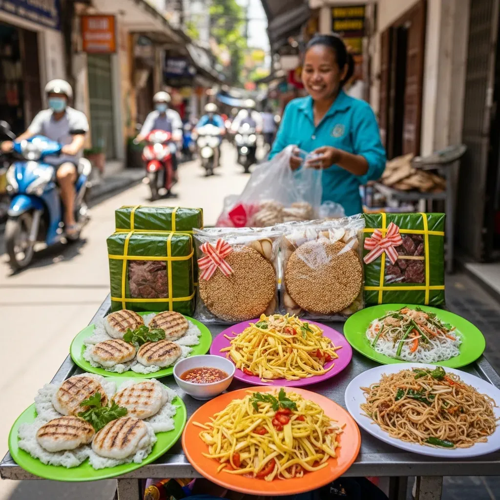 Đồ ăn vặt và đặc sản Đà Nẵng mang về làm quà