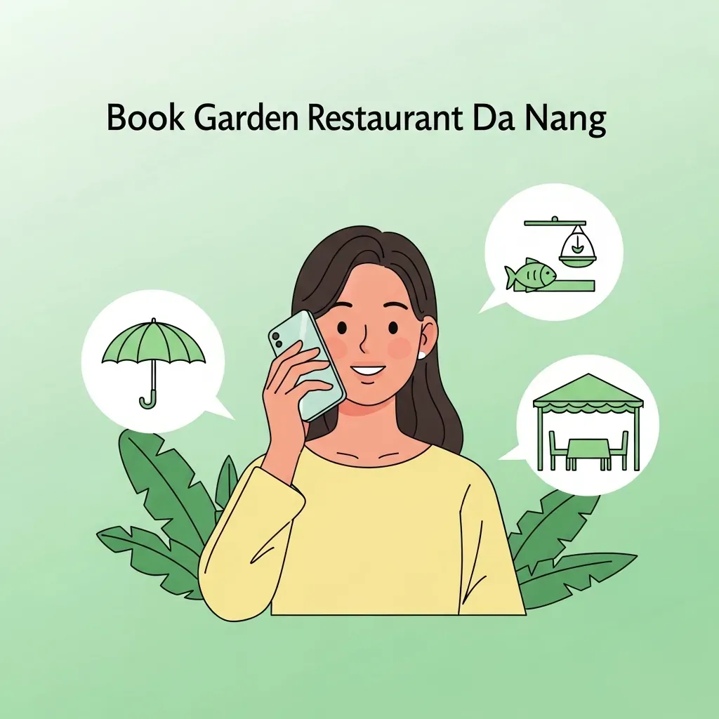 Cô gái Việt gọi điện đặt bàn và kiểm tra trước khi đến quán