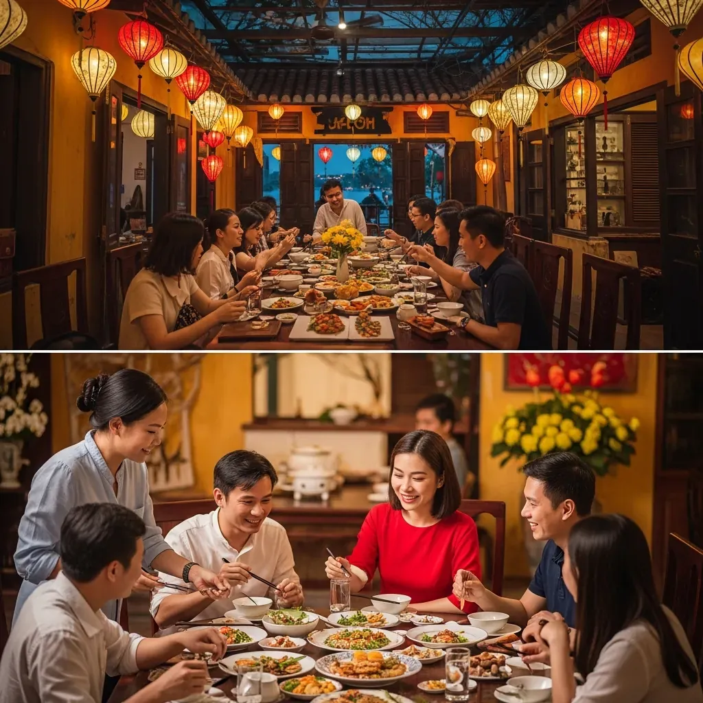 Madame Lân kiến trúc hoài cổ ven sông Hàn với phòng riêng